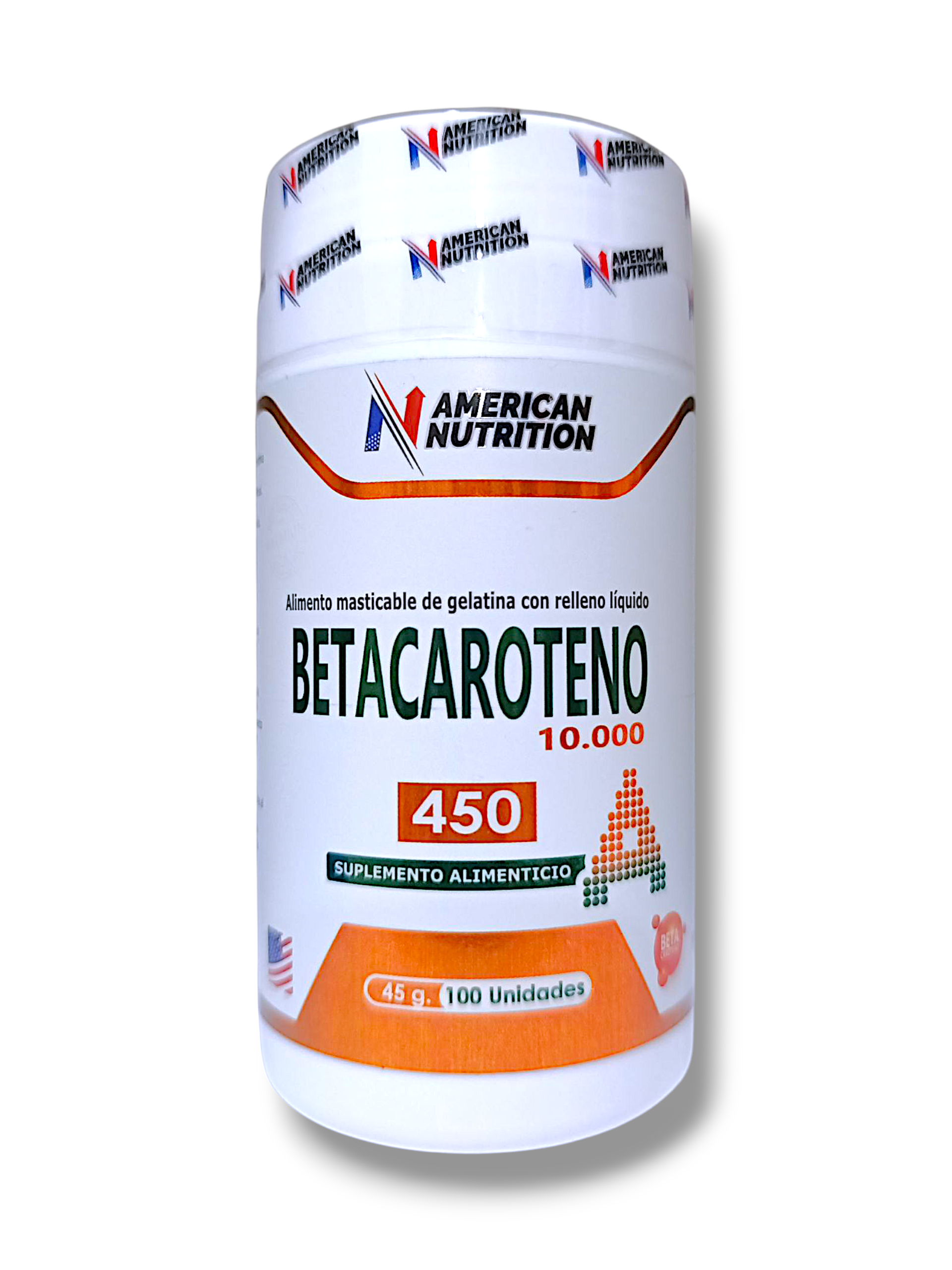BETACAROTENO - 100 CÁPSULAS AMERICAN NUTRITION