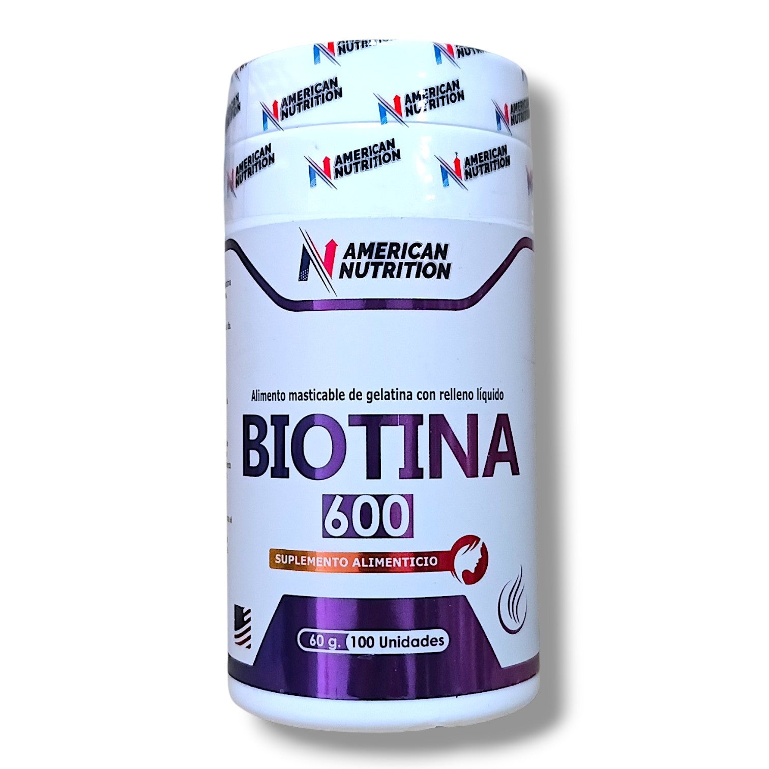 BIOTINA - 100 CÁPSULAS AMERICAN NUTRITION