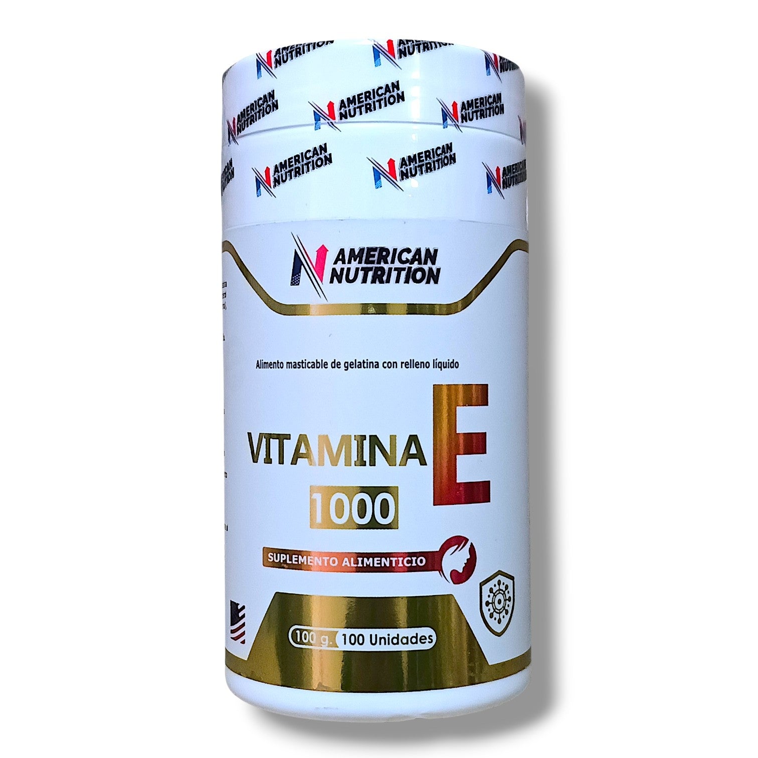 VITAMINA E - 100 CÁPSULAS AMERICAN NUTRITION