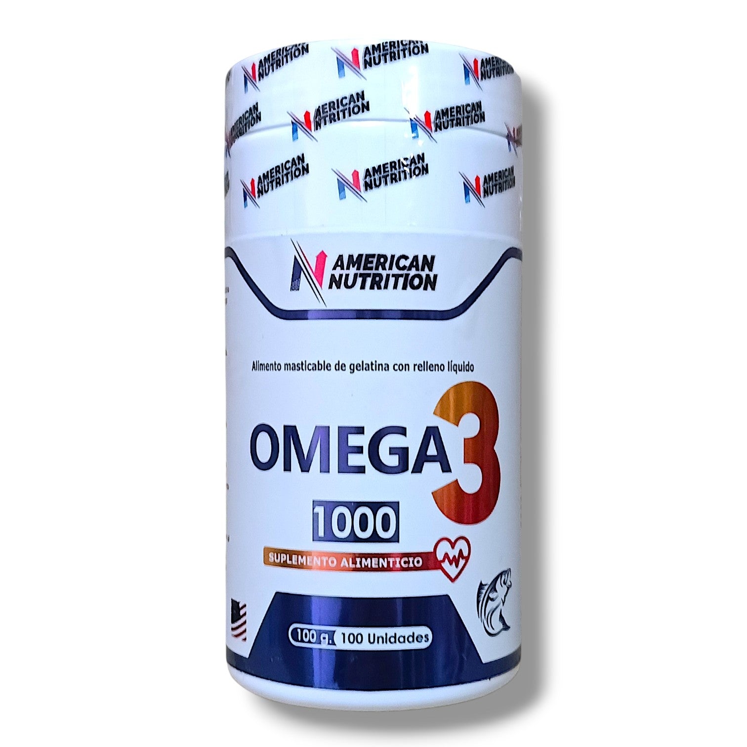 OMEGA 3 - 100 CÁPSULAS AMERICAN NUTRITION