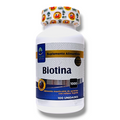 BIOTINA - 100 CÁPSULAS NATURAL ENCOUNTER