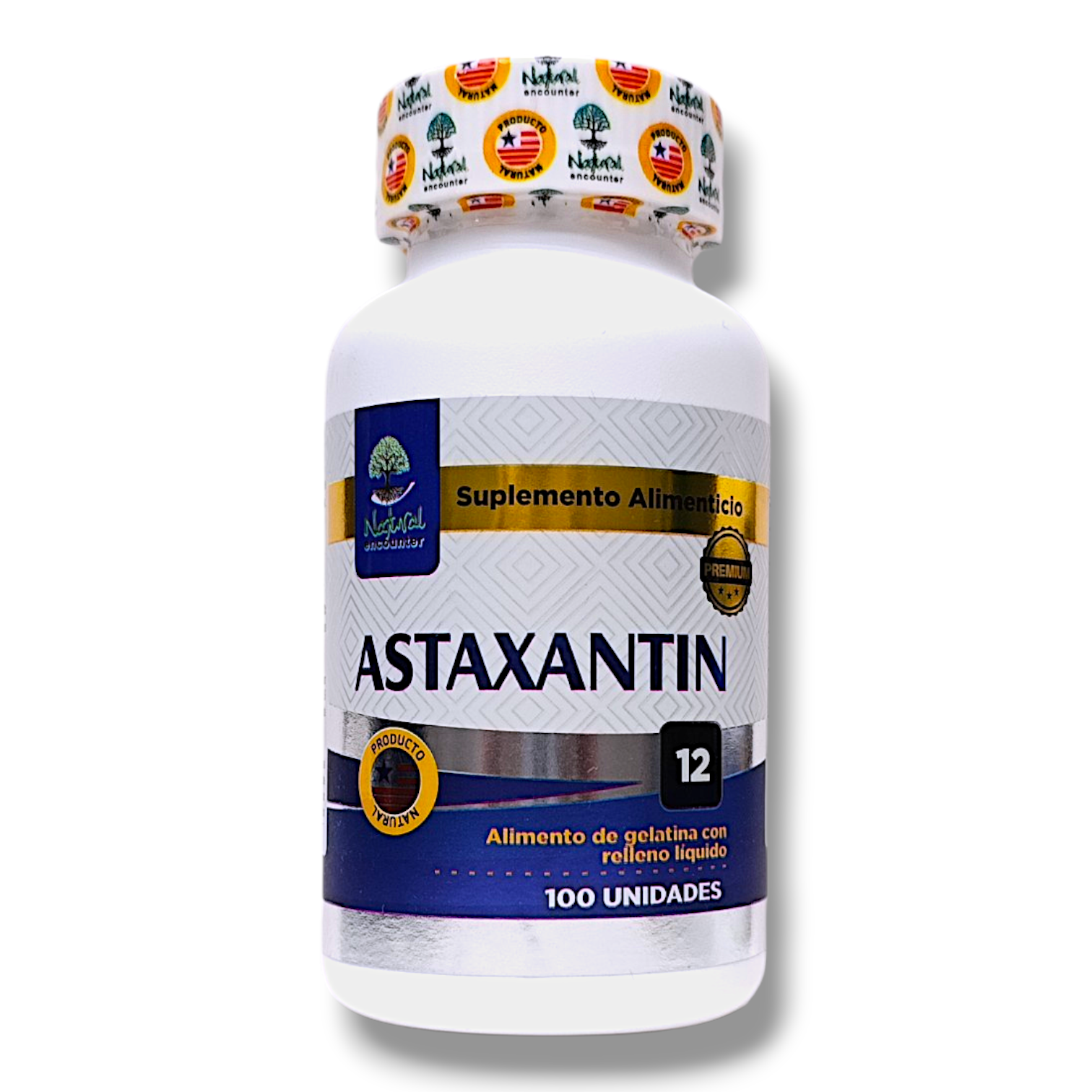 ASTAXANTIN - 100 CÁPSULAS NATURAL ENCOUNTER