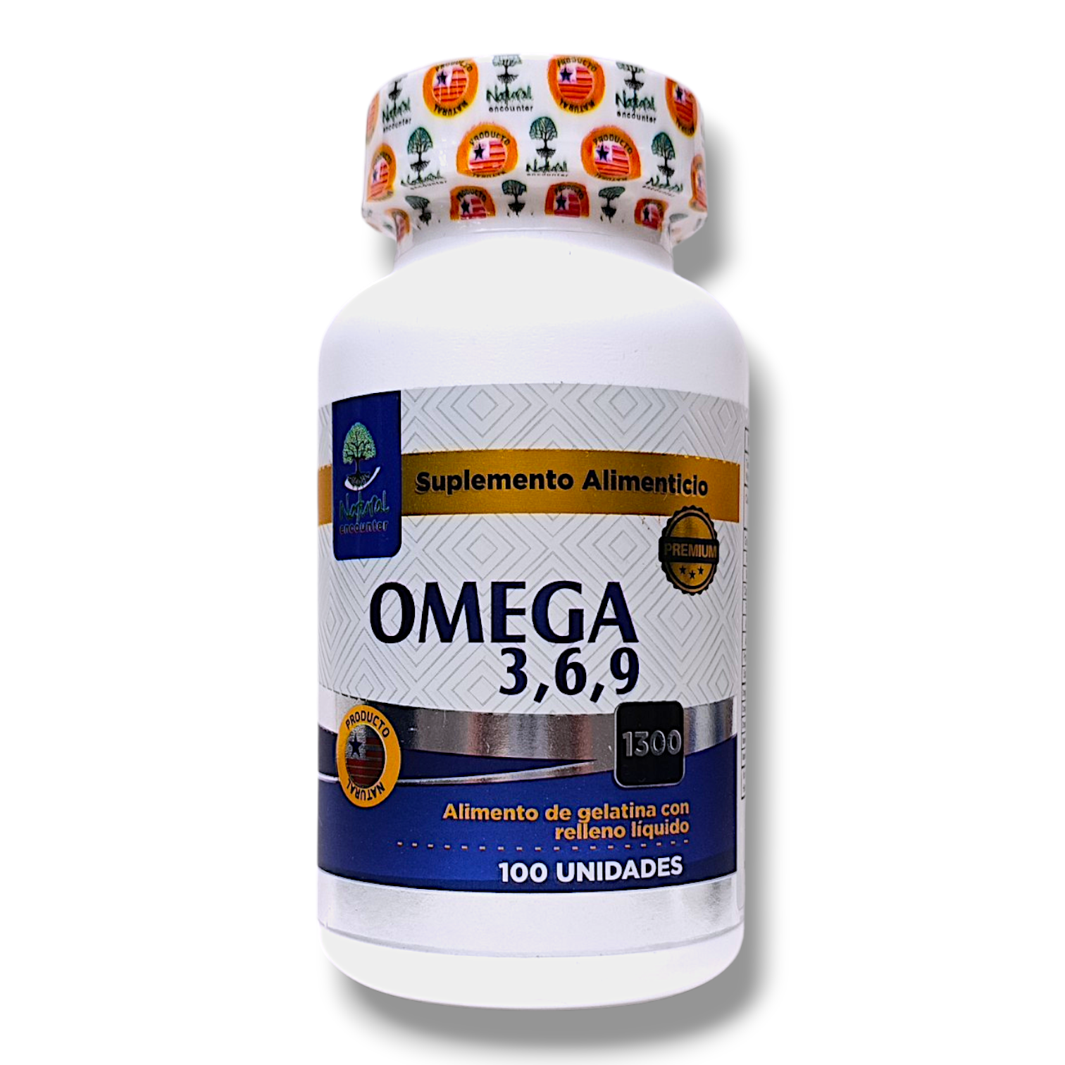 OMEGA 3, 6, 9 - 100 CÁPSULAS NATURAL ENCOUNTER