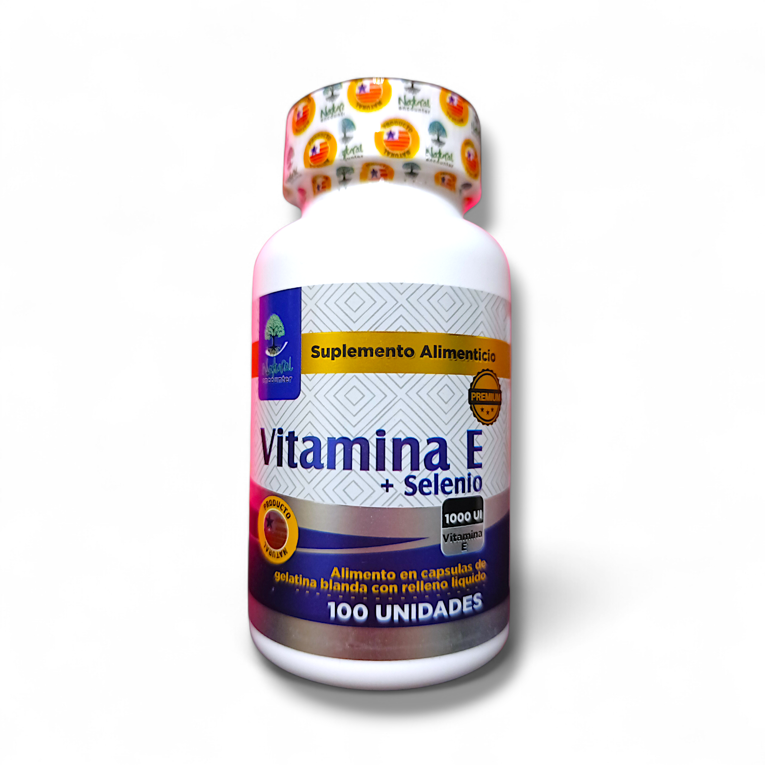 VITAMINA E + SELENIO - 100 CÁPSULAS NATURAL ENCOUNTER