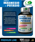 CITRATO DE MAGNESIO Y POTASIO - 100 CÁPSULAS GREENSOFG