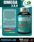 OMEGA 3, 6 Y 9 - 100 CÁPSULAS GREENSOFG