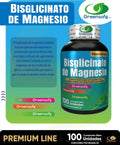 BISGLICINATO DE MAGNESIO - 100 CÁPSULAS GREENSOFG