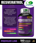RESVERATROL - 100 CÁPSULAS GREENSOFG