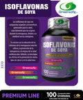 ISOFLAVONAS DE SOYA - 100 CÁPSULAS GREENSOFG